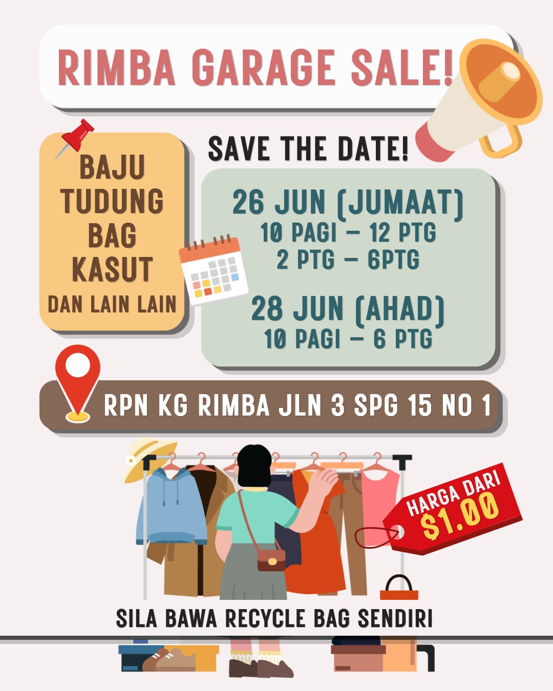Rimba Garage Sale