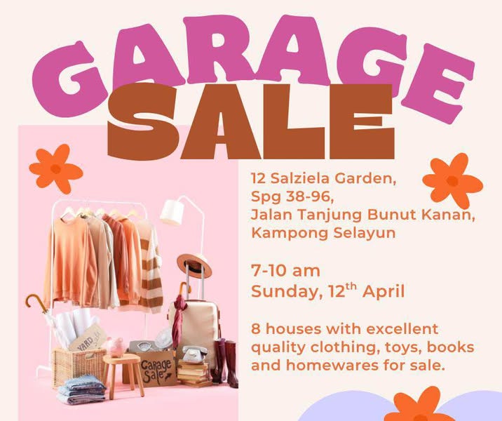 Garage Sale (Brunei) at Kampung Selayun