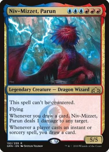 Niv-Mizzet, Parun 192/259 Guilds of Ravnica Rare MTG Magic the Gathering TCG
