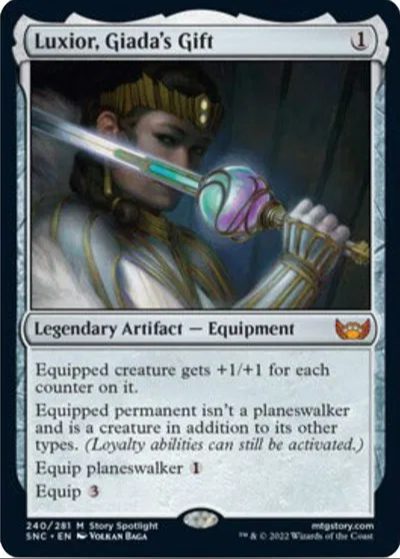 Luxior, Giada's Gift 240/281 Mythic Streets of New Capenna MTG Magic the Gathering TCG