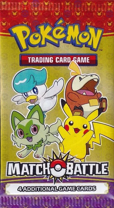 McDonald's 2023 Match & Battle Pack Pokemon TCG